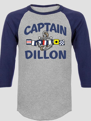 Captain : Printed Raglan Shirts