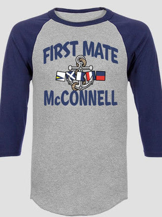 First Mate : Printed Raglan Shirts