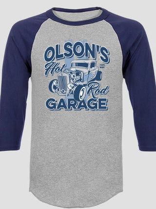 Hot Rod Garage : Printed Raglan Shirts