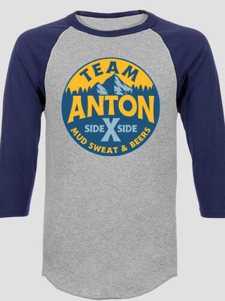 Team Side By Side : Printed Raglan Shirts