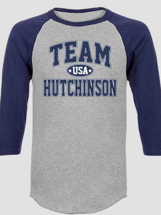 Team USA : Printed Raglan Shirts