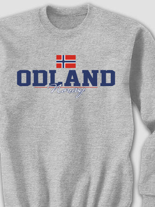 Norwegian Flag : Printed Sweatshirts