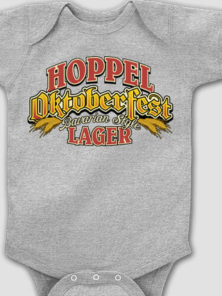 Oktoberfest Lager : Printed Baby Bodysuits