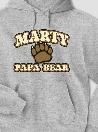 Papa Bear : Printed Hoodies