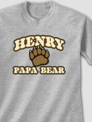 Papa Bear : Printed T-Shirts
