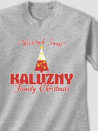 Polish Family Christmas : Printed T-Shirts