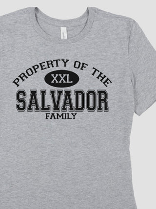 Property of Family : Premium Ladies T-Shirts