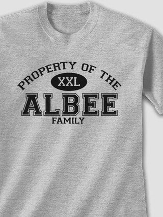 Property of Family : Printed T-Shirts