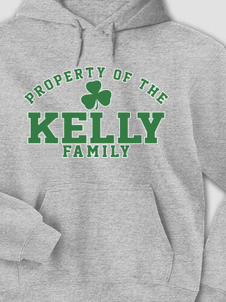 Property of Irish : Printed Hoodies