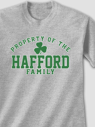 Property of Irish : Printed T-Shirts