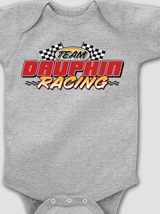Racing Team : Printed Baby Bodysuits