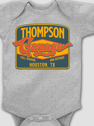 Retro Garage : Printed Baby Bodysuits
