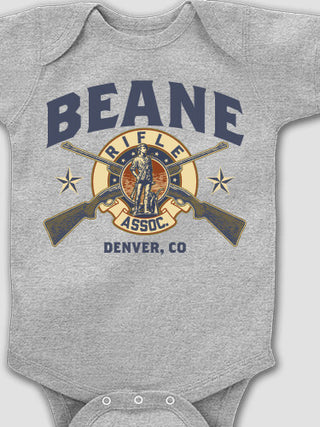 Rifle Association : Printed Baby Bodysuits