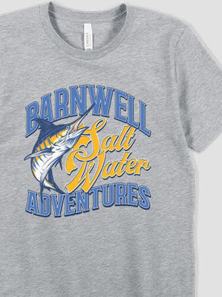 Salt Water Adventures : Premium Printed T-Shirts