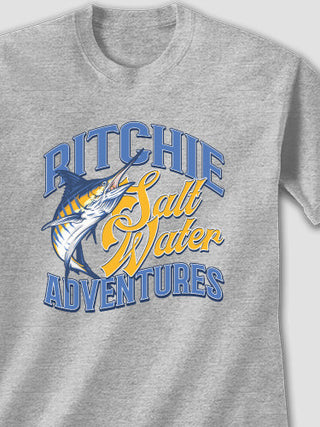 Salt Water Adventures : Printed T-Shirts