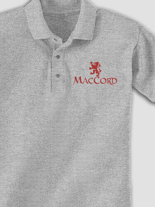 Scottish Lion : Embroidered Polo Shirts