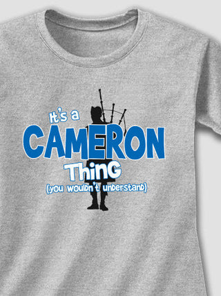 Scottish Thing : Adult Ladies Fitted T-Shirt