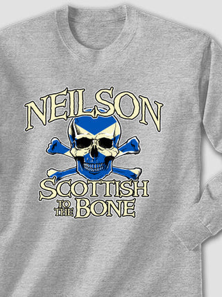 Scottish to the Bone : Printed Long Sleeves