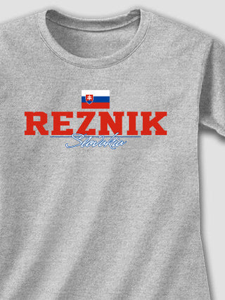 Slovakian Flag : Adult Ladies Fitted T-Shirt