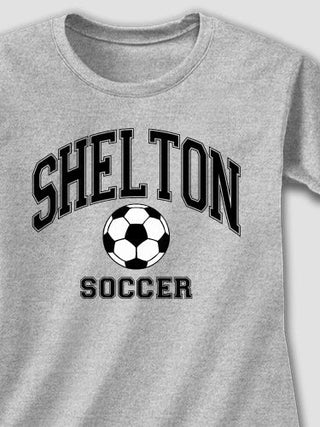 Soccer : Adult Ladies Fitted T-Shirt