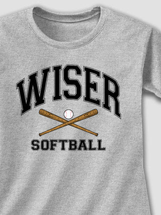 Softball : Adult Ladies Fitted T-Shirt