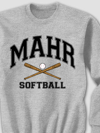 Softball : Printed Sweatshirts
