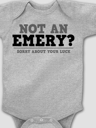 Sorry About Your Luck : Printed Baby Bodysuits