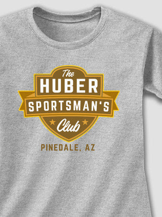 Sportsman's Club : Adult Ladies Fitted T-Shirt
