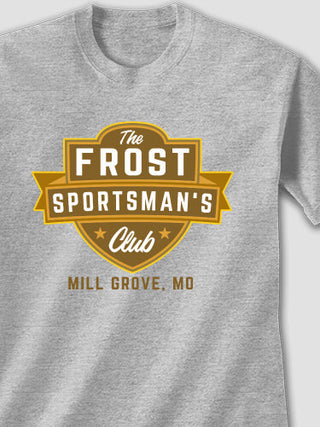 Sportsman's Club : Printed T-Shirts