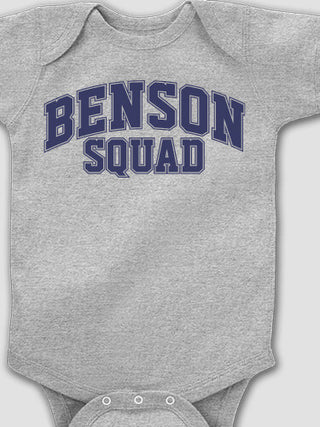 Squad : Printed Baby Bodysuits