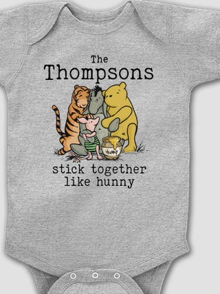 Stick Together : Printed Baby Bodysuits