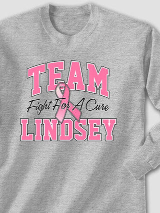 Team Pink : Printed Long Sleeves