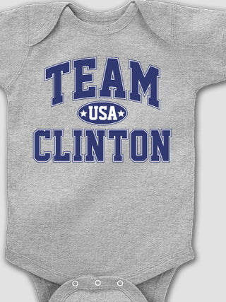 Team USA : Printed Baby Bodysuits