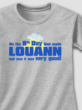 The 8th Day : Adult Ladies Fitted T-Shirt