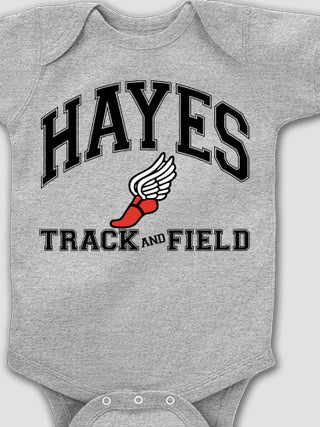 Track and Field : Printed Baby Bodysuits