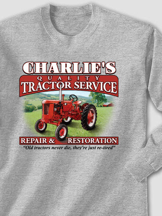 Tractor Service : Printed Long Sleeves