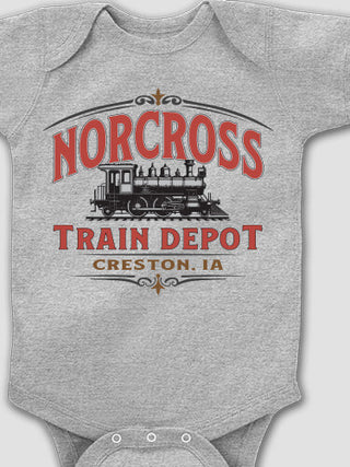 Train Depot : Printed Baby Bodysuits