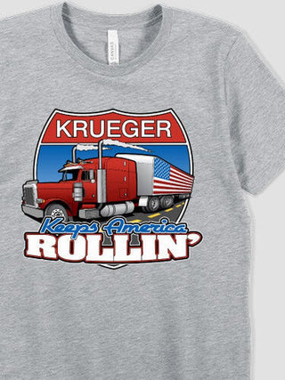 Trucking : Premium Printed T-Shirts