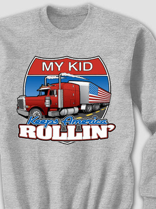Trucking : Printed Sweatshirts