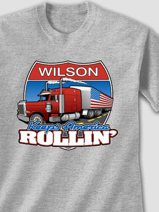 Trucking : Printed T-Shirts
