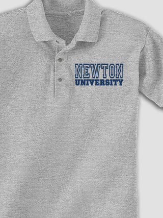 University : Embroidered Polo Shirts