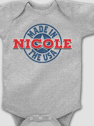 USA Stamp : Printed Baby Bodysuits