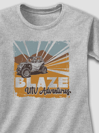 UTV Adventures : Adult Ladies Fitted T-Shirt