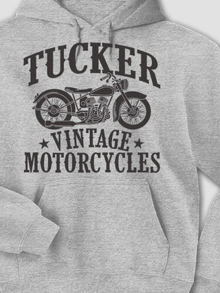 Vintage Motorcycles : Printed Hoodies