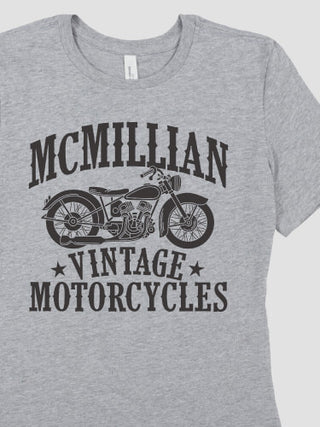 Vintage Motorcycles : Premium Ladies T-Shirts
