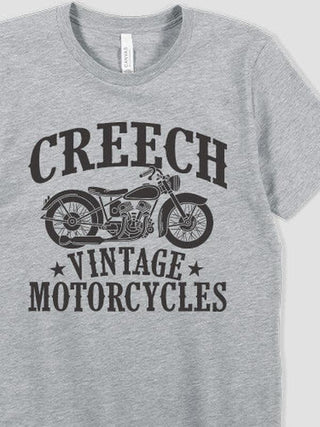 Vintage Motorcycles : Premium Printed T-Shirts