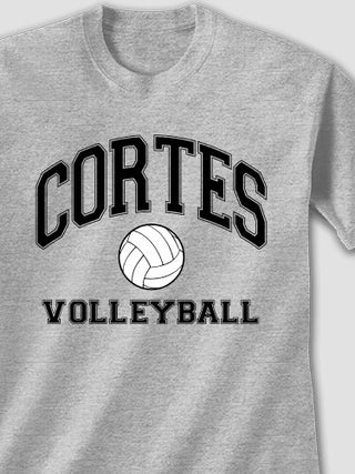 Volleyball : Printed T-Shirts