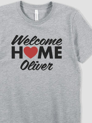 Welcome Home Heart : Premium Printed T-Shirts