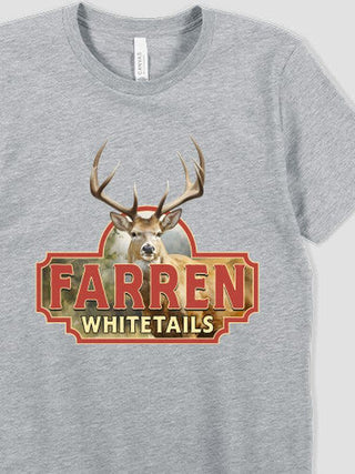 Whitetails : Premium Printed T-Shirts
