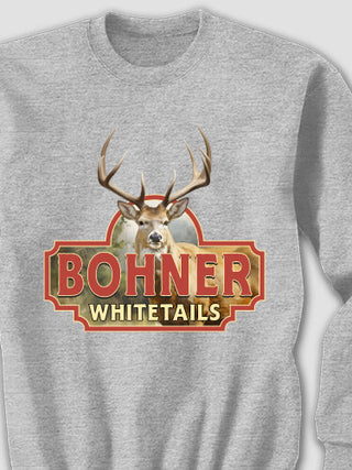 Whitetails : Printed Sweatshirts